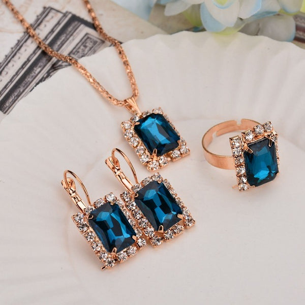 Fashion Adjustable Crystal Set