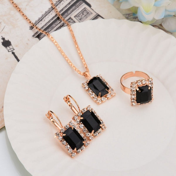 Fashion Adjustable Crystal Set