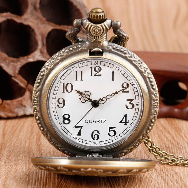 Retro Style Alice in Wonderland Pocket Watch