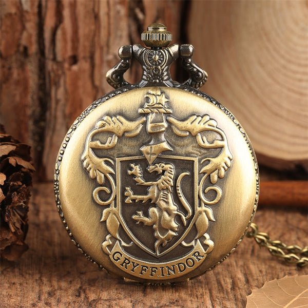 Hogwart Houses Vintage Style Pocket Watches