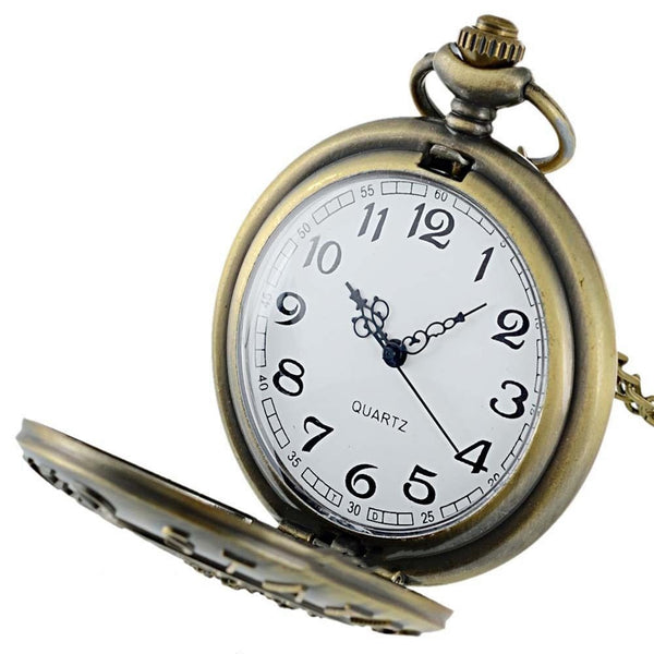 US Veteran Vintage Style Pocket Watch